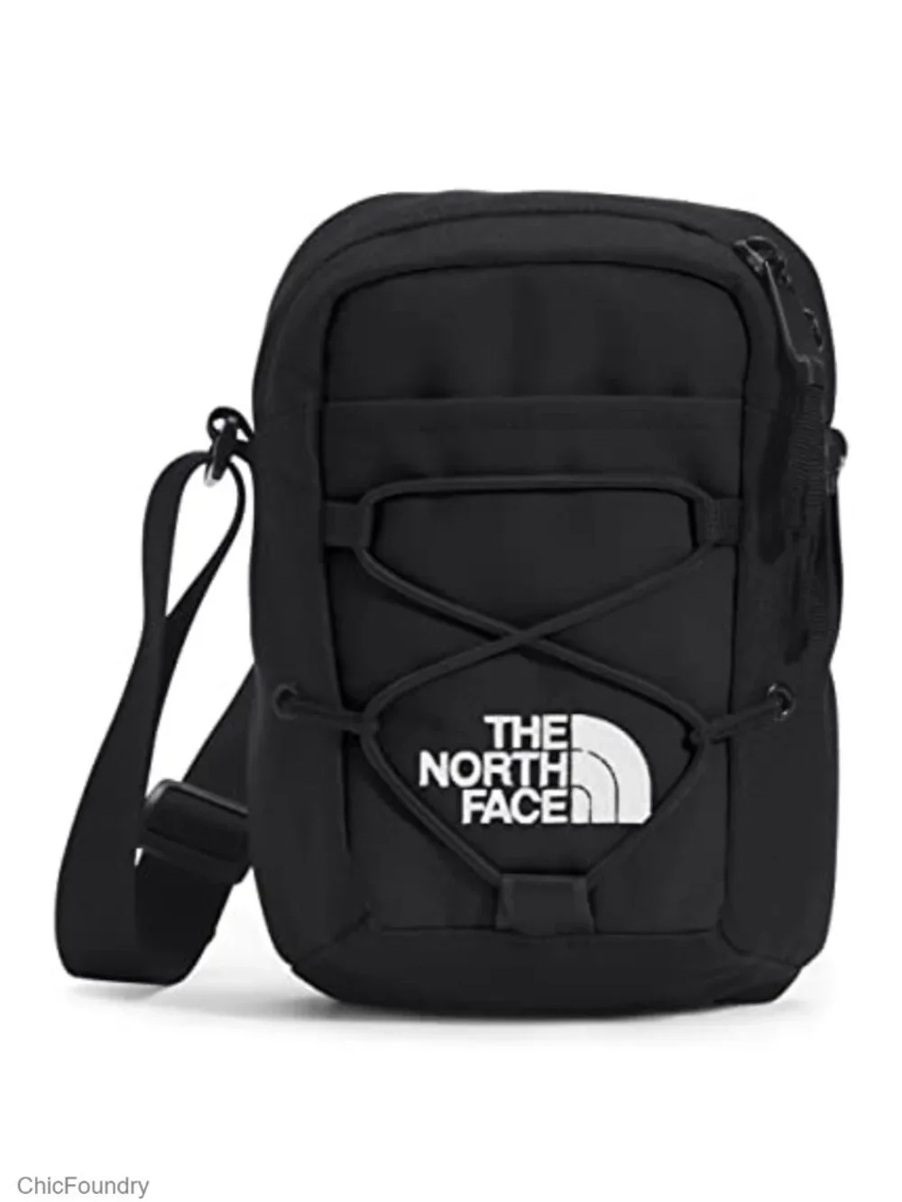 Crossbody Bag with Recycled Polyester, Zipper Closure, Adjustable Strap